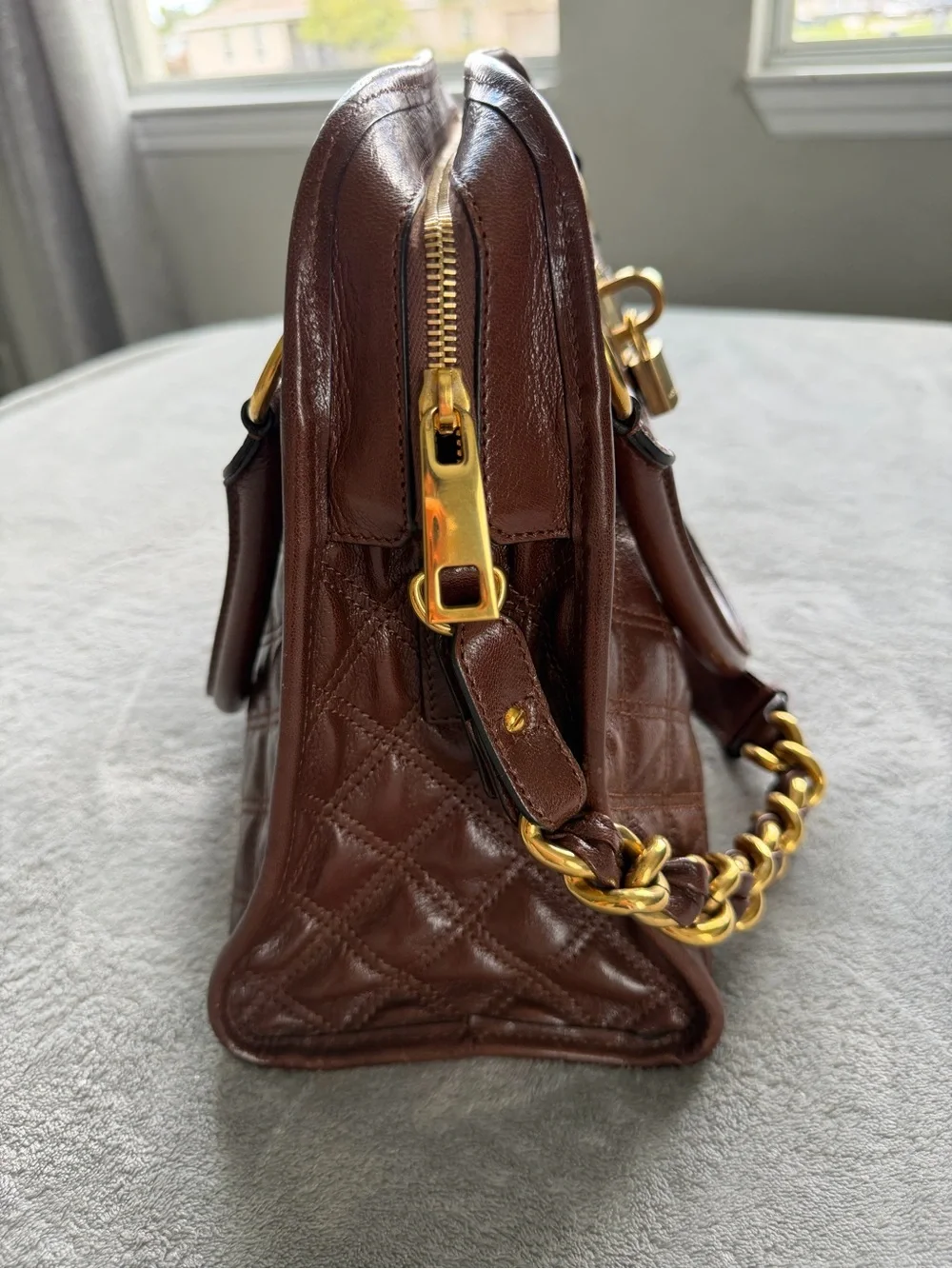Marc Jacobs structured quilted